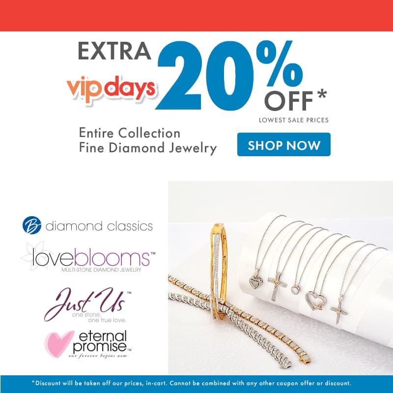 Extra 20% OFF Fine Diamond 