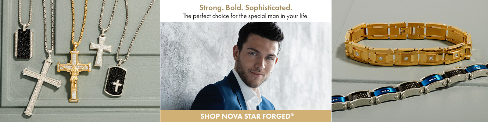 Mens Nova Star Forged jewelry