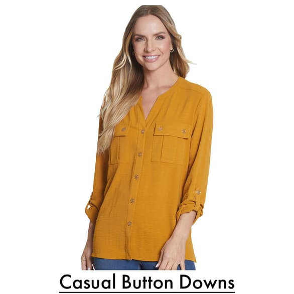 Shop All Womens Casual Button Downs Today!