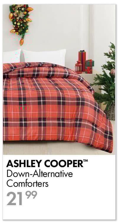 ASHLEY COOPER™ Down-Alternative Comforters $21.99