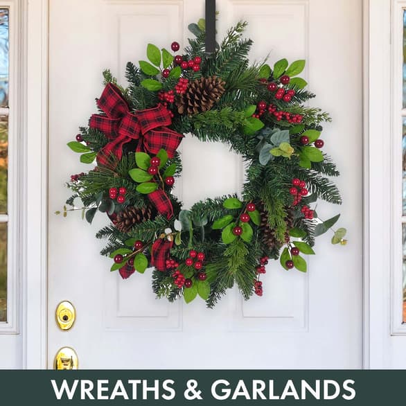 Shop Wreaths & Garlands