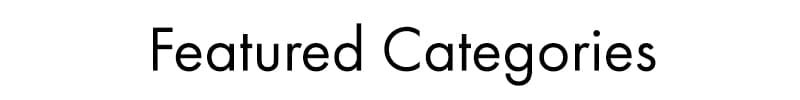 Featured Categories