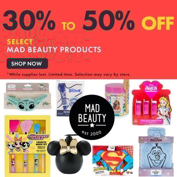 30% to 50% Off Mad Beauty