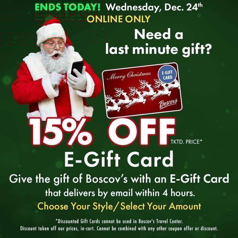 15% off E-Gift Card