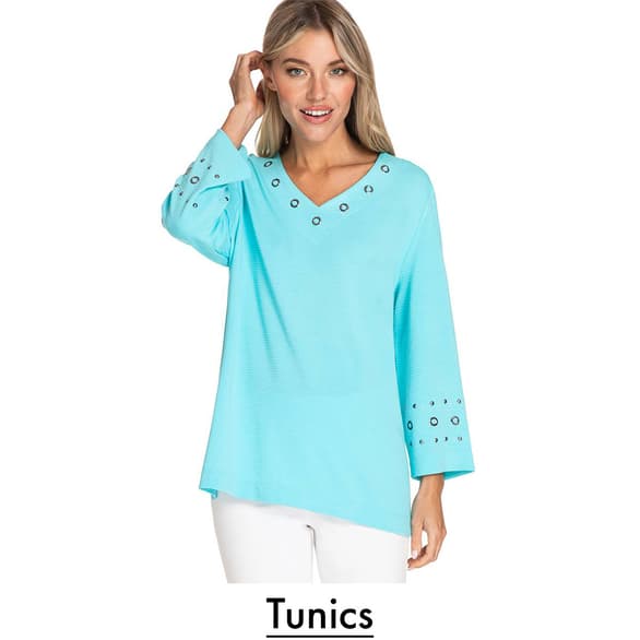 Women's Tunic Tops for Leggings Solid Dressy Casual Pullover Tee Shirts  Henley Lace V Neck Pleated Blouses for Women : : Clothing, Shoes 