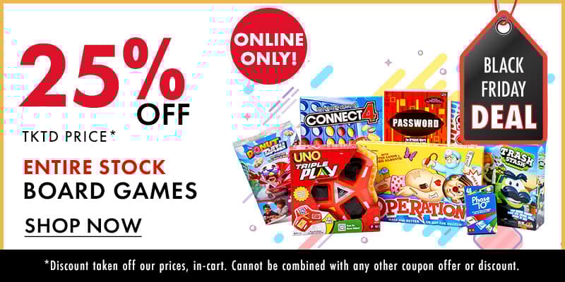 25% off Board Games 
