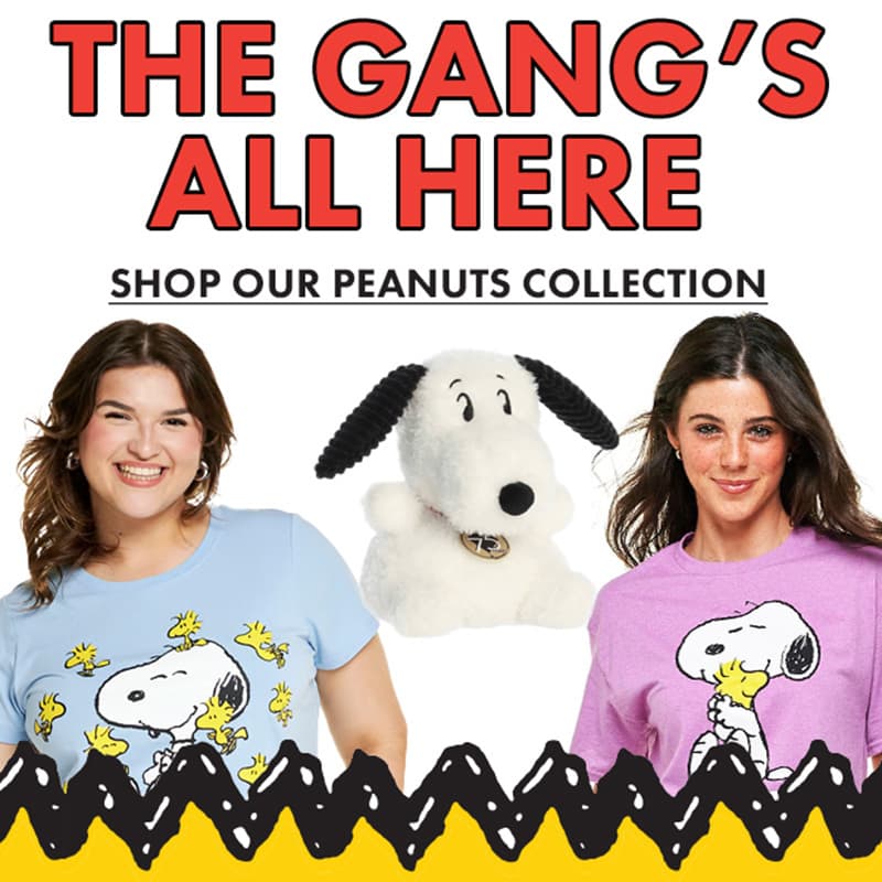Shop Our Peanuts Collection
