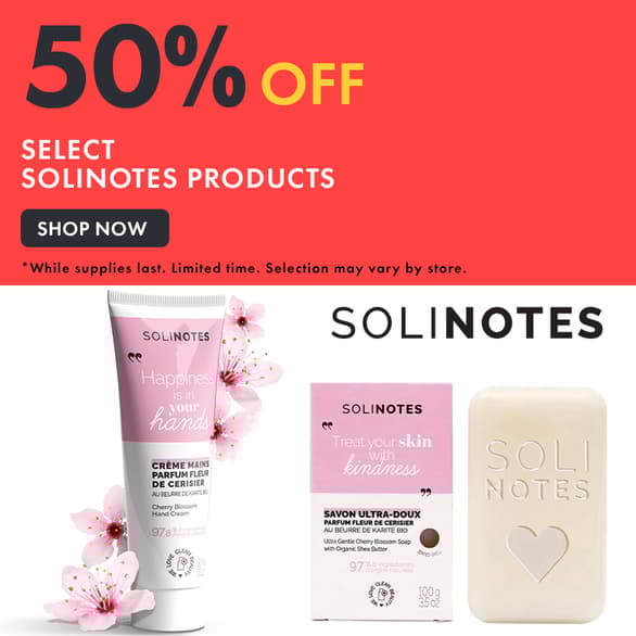 50% Off Solinotes Select Items