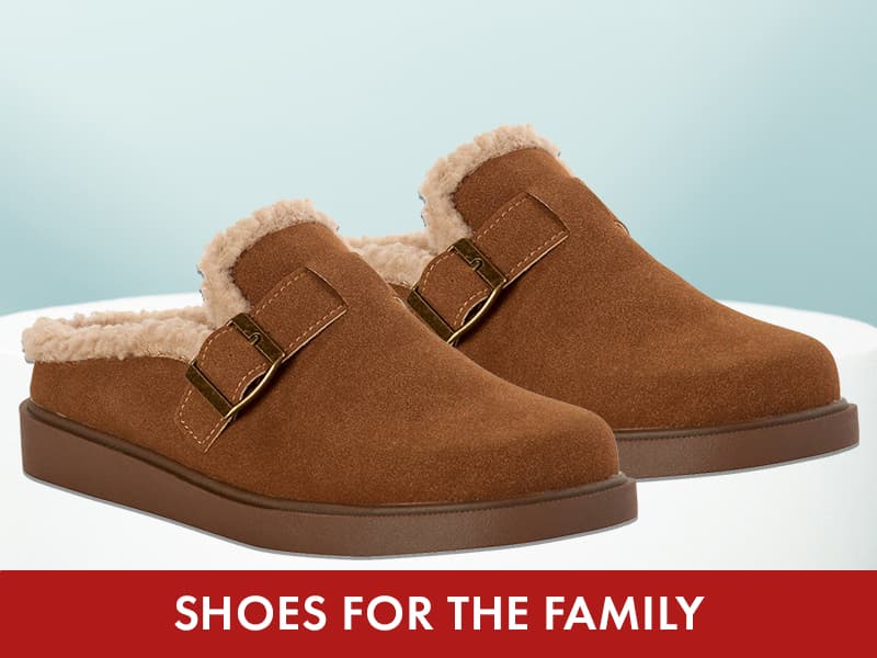 Shop Shoes for the Family Clearance