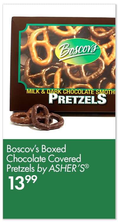 Boscov's Chocolate Pretzels