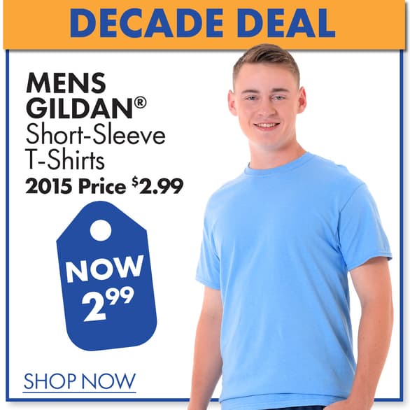 $2.99 Men's Gildan Tee