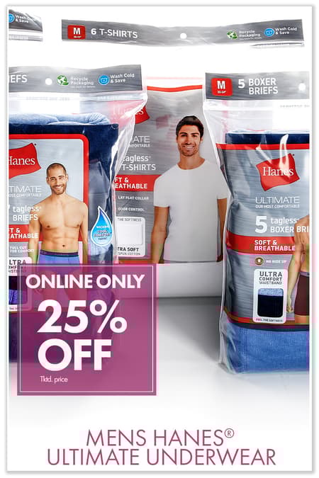Mens HANES® Ultimate Underwear