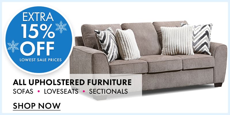 Extra 15% OFF Select Furniture 