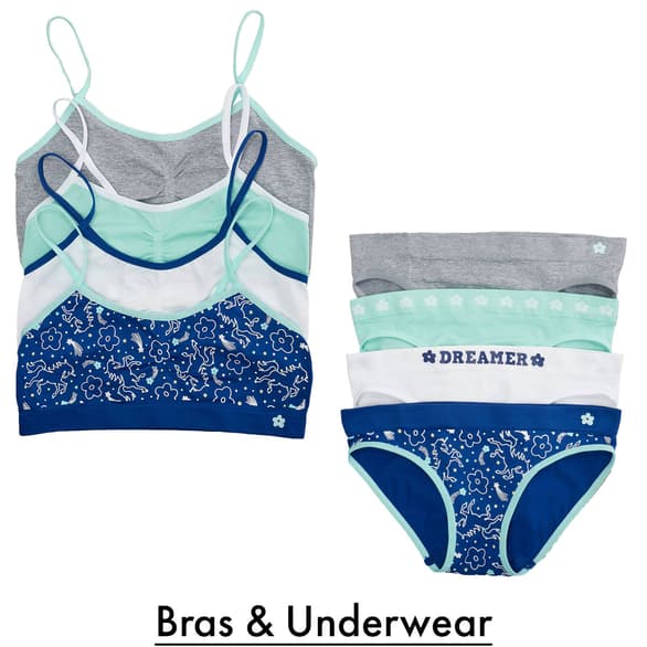 Shop All Girls Bras & Underwear