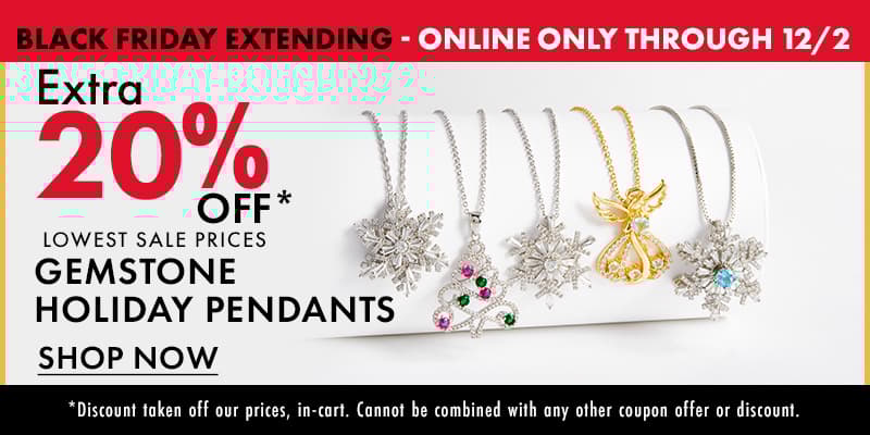 Extra 20% Off Holiday Gemstone Neckalces