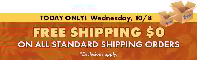 Free Shipping $0 
