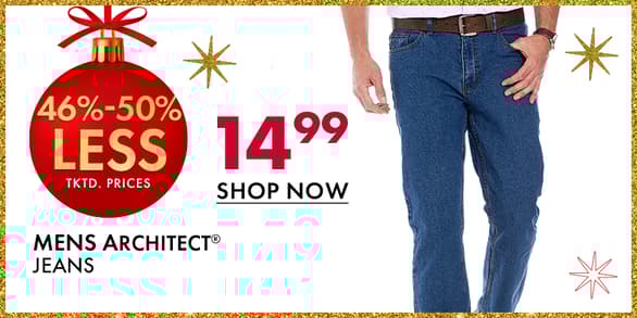 Mens Architect Jeans $14.99 