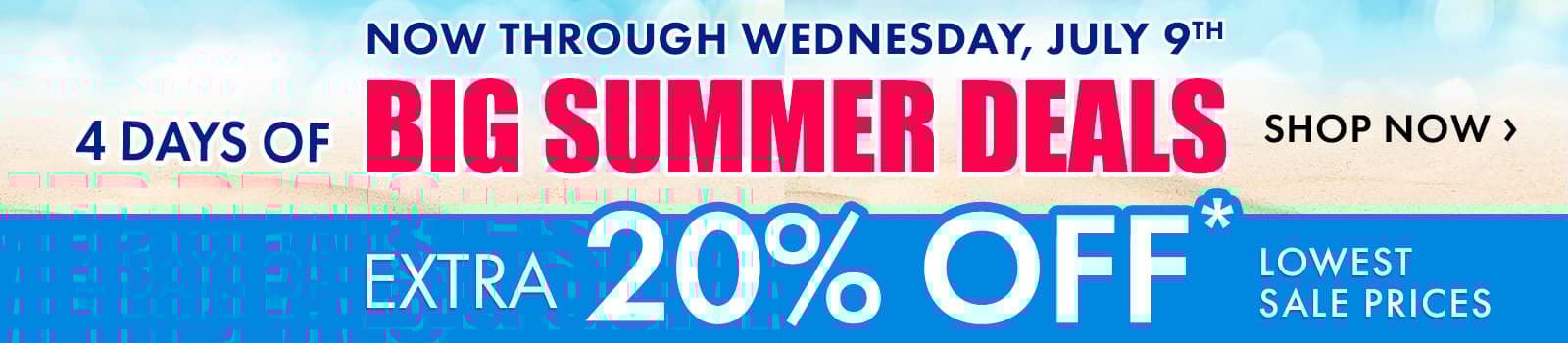 4 Days of Big Summer Deals
