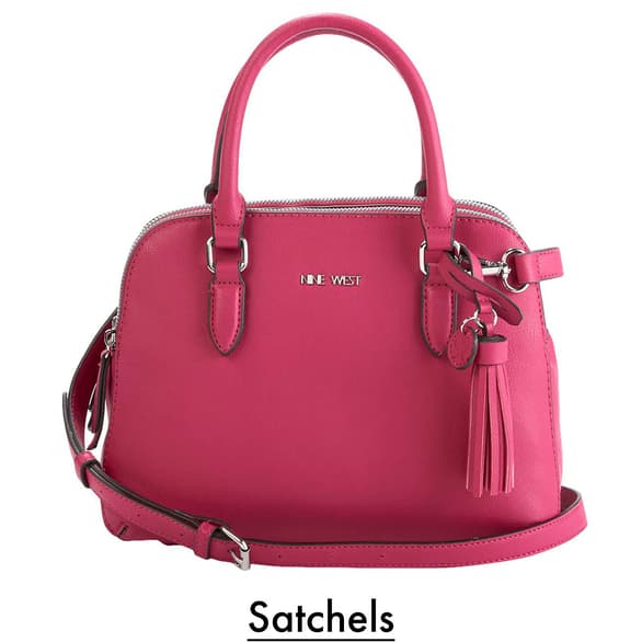 Nine West Bettina Satchel Biscotti One Size : : Clothing, Shoes &  Accessories