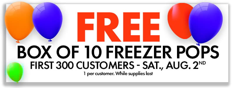 Free Box of Freezer Pops