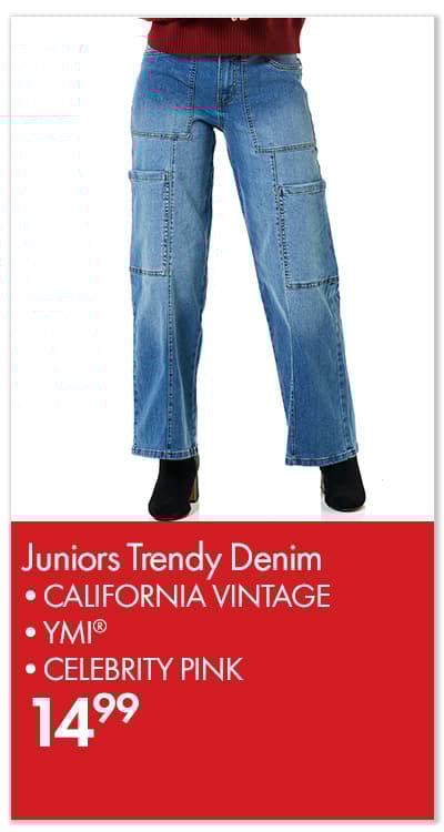 Juniors Trendy Denim