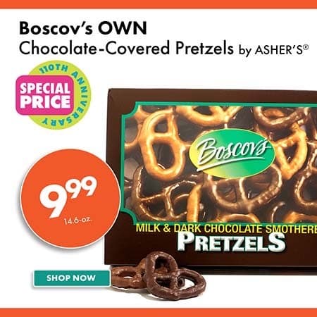 Chocolate pretzels 