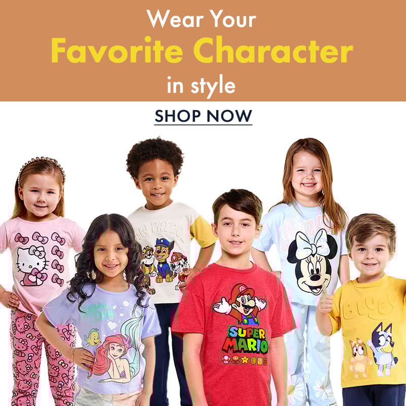 Wear Your Favorite Character in Style
Shop Now