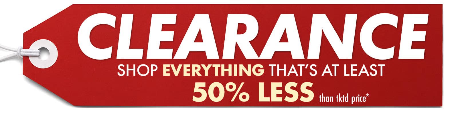 SUPER SUMMER CLEARANCE SALE