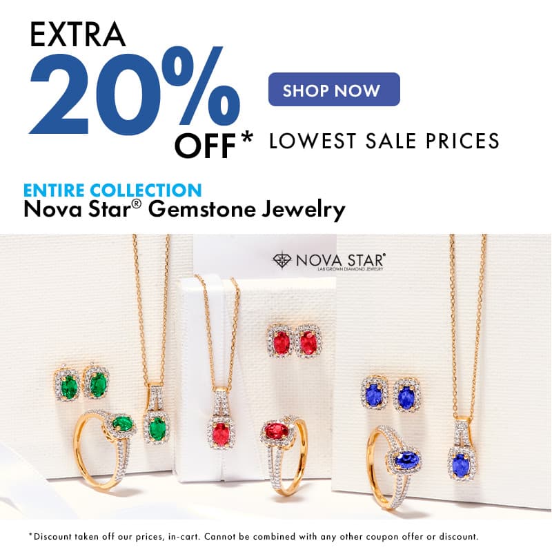 Extra 20% off Lowest Sale Prices Entire Collection Nova Star Gemstone Jewelry