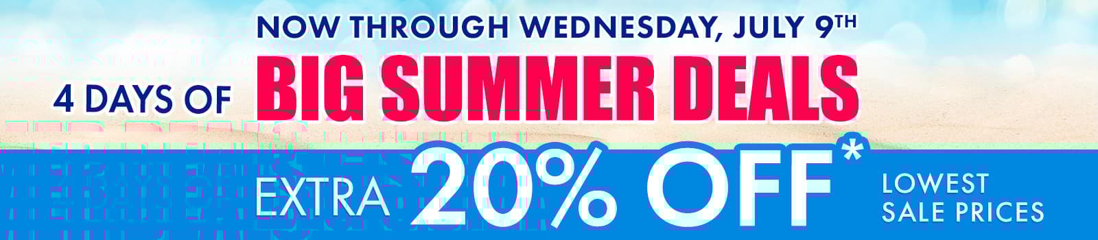 4 Days of Big Summer Deals