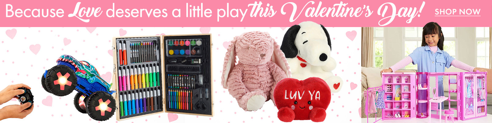 Because love deserves a little play this Valentine's Day
Shop Now