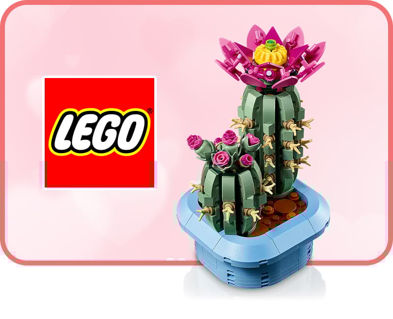 Shop the LEGO Flowering Cactus from the Botanicals Collection
