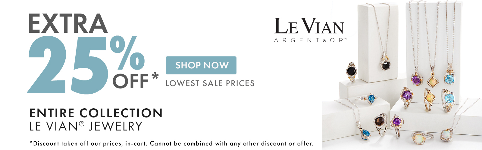 25% Off Entire Collection Le Vian Jewelry