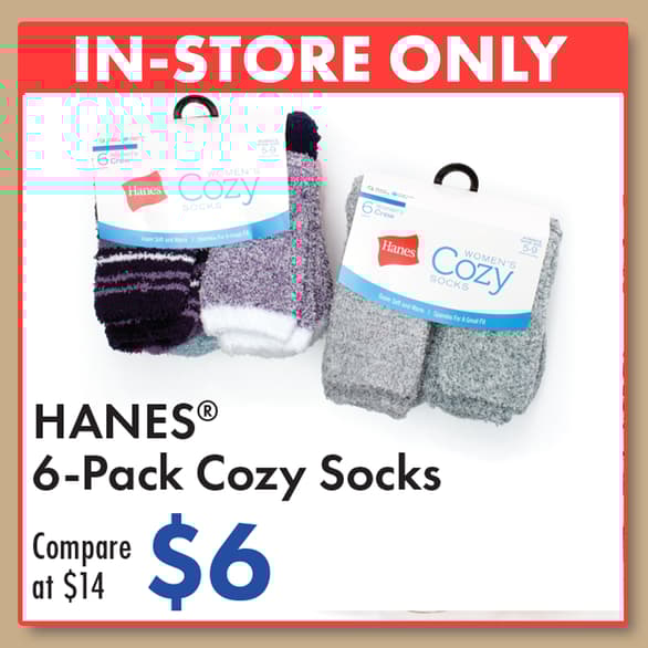 Hanes Socks