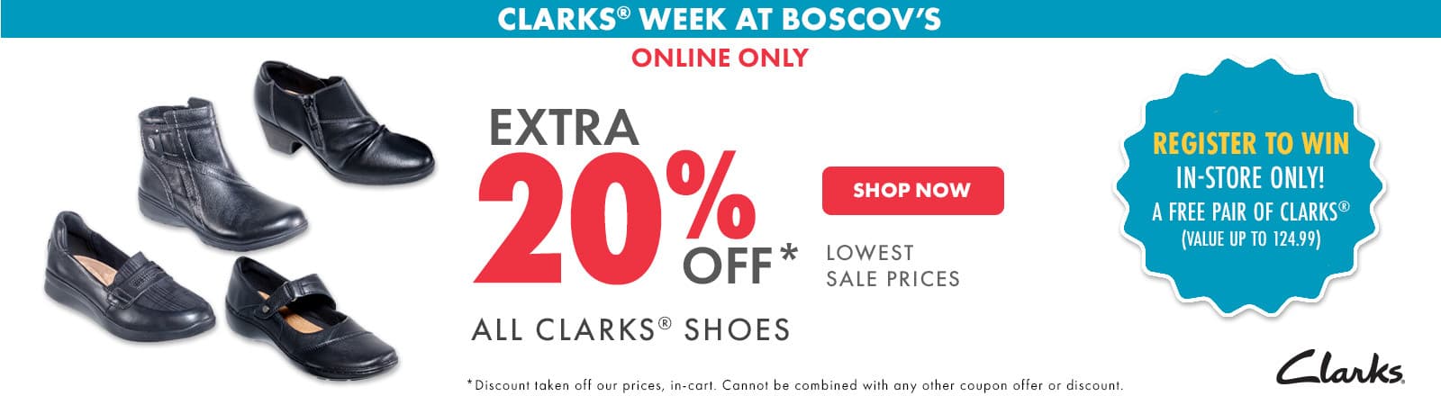 Boscovs - Extra 20% Off on Shoes & Boots