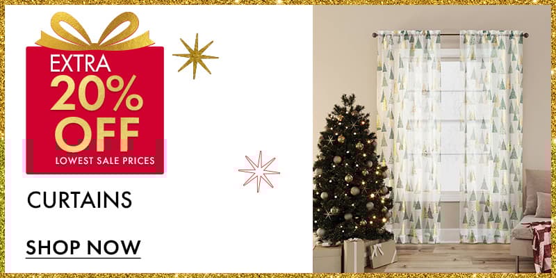 Extra 20% Off Curtains