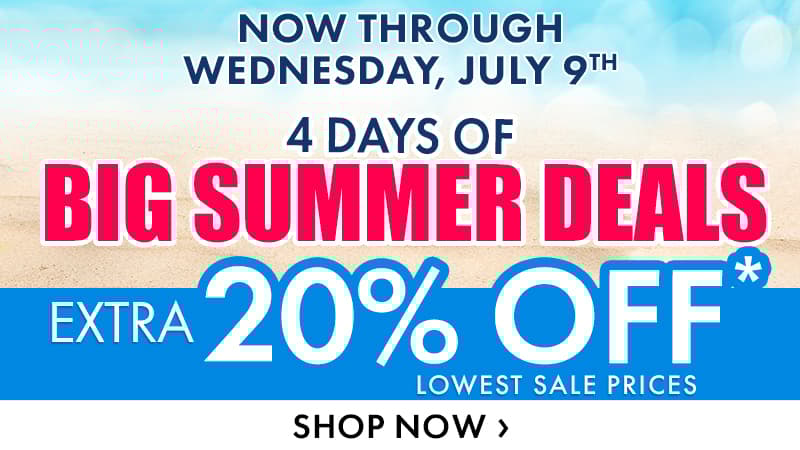 4 Days of Big Summer Savings