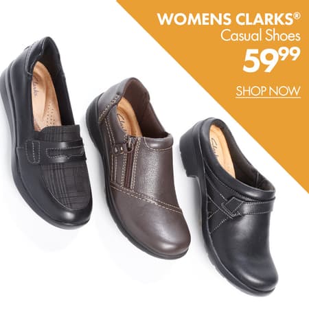 Womens CLARKS® Casual Shoes $59.99