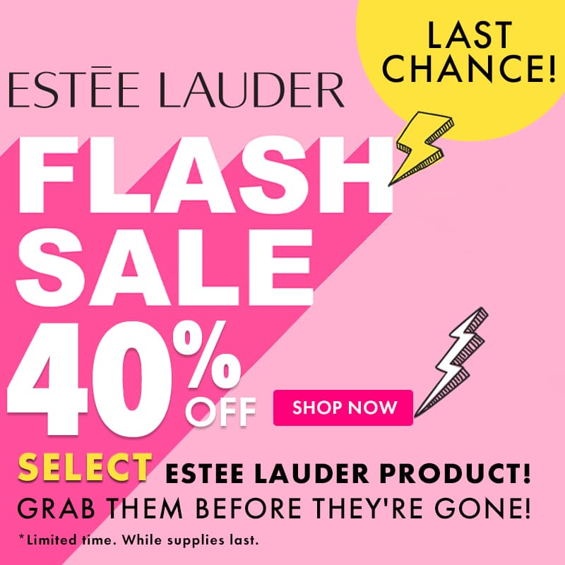 Last Chance! 40% Off select Estee Lauder product