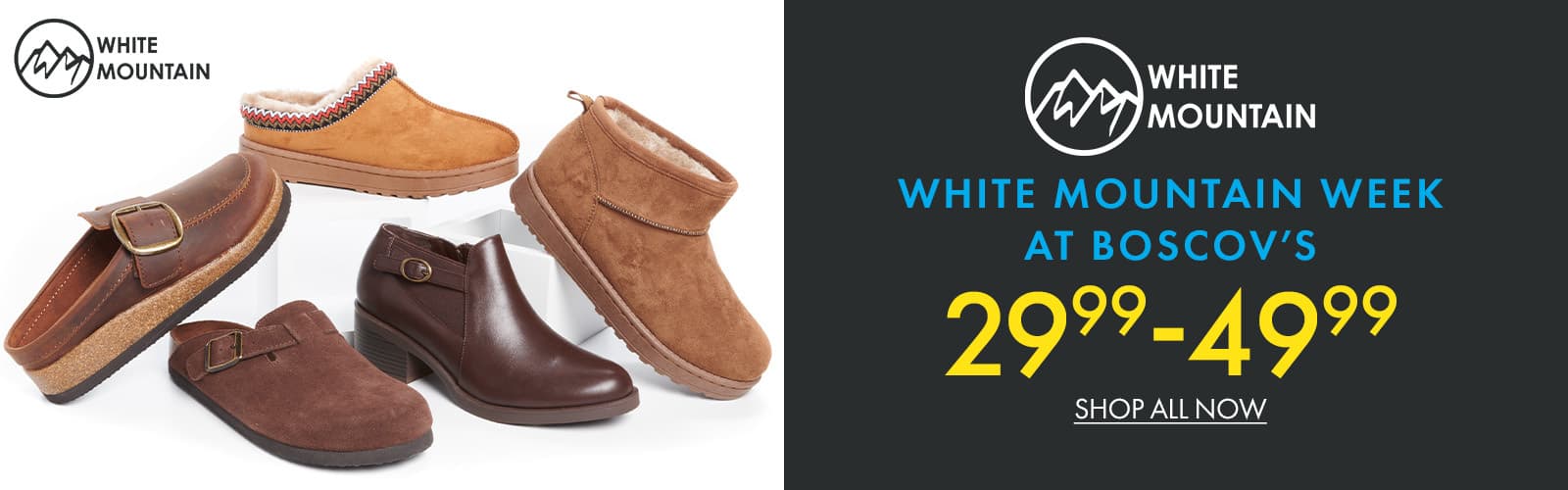 White Mountain Shoe Week!