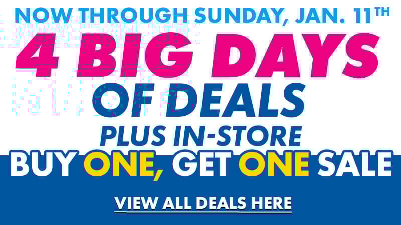 4 Big Days of Deals