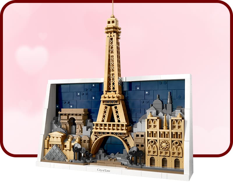 Shop the LEGO Paris-City of Love from the Architecture Collection