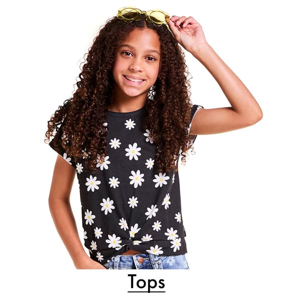 Shop Girls 7-16 Tops 
