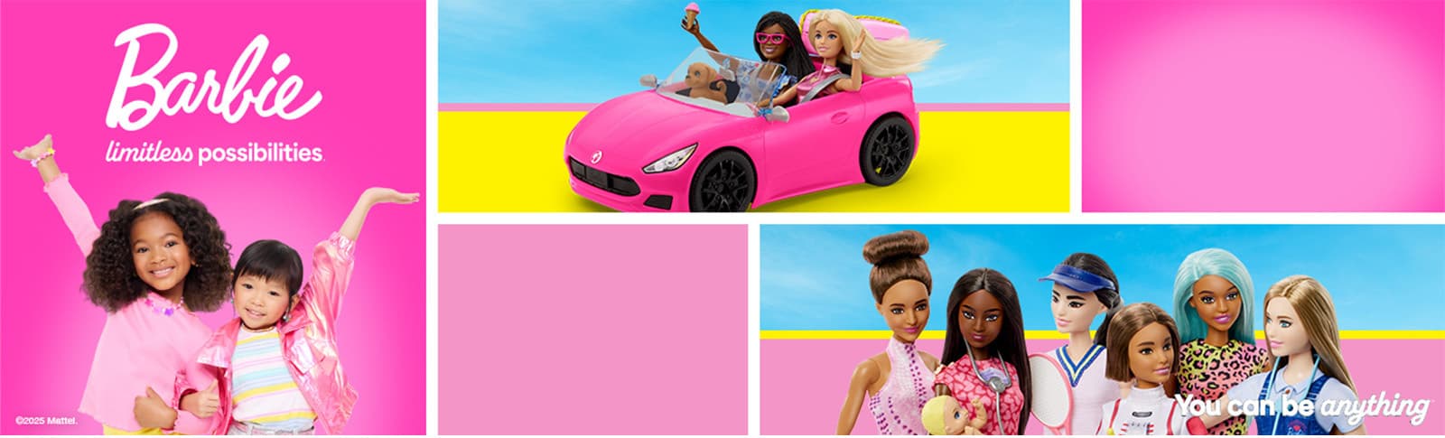 Barbie Limitless Possibilities
You Can Be Anything