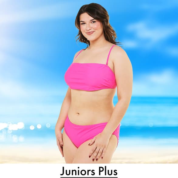 Shop Juniors Plus Swimwear