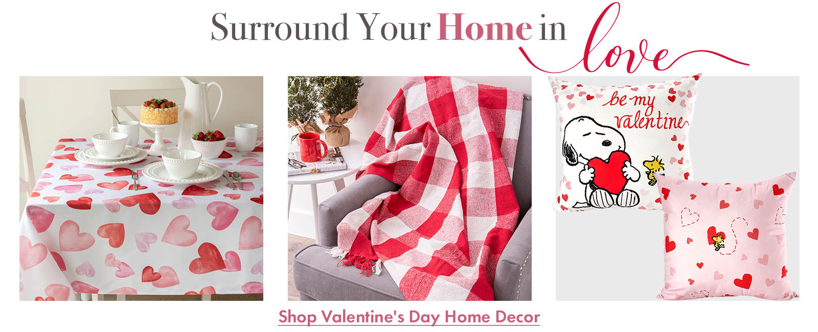 Shop Valentine's Day Home Decor 