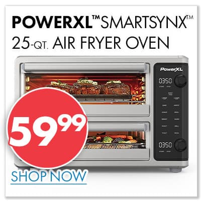 POWERXL™ SmartSynx™ 25-qt. Dual-Door Air Fryer Oven $59.99