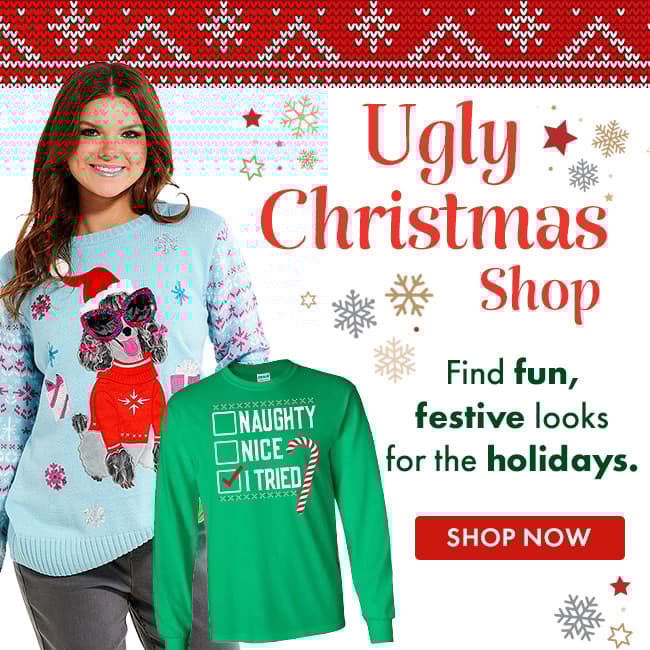 Shop the Ugly Christmas Shop