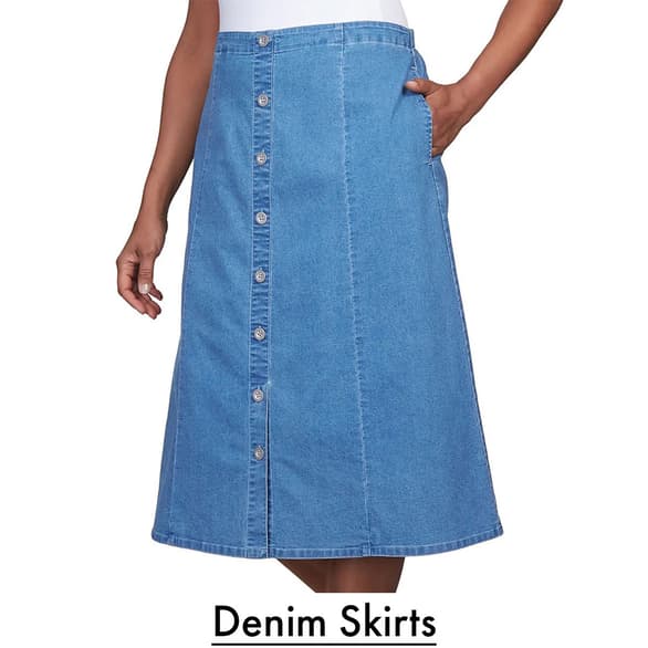 Shop Denim Skiirts!