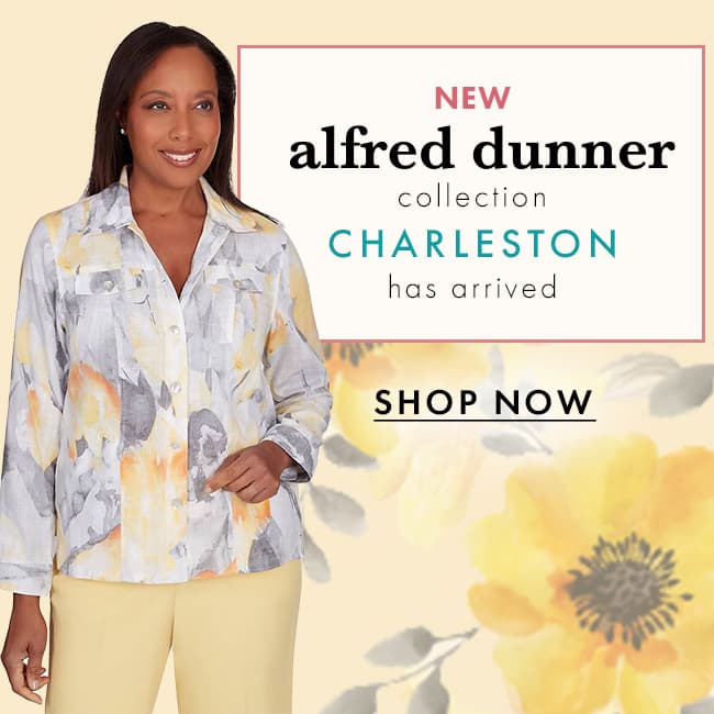 Shop the Charleston collection from Alfred Dunner!